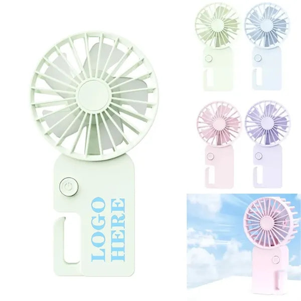 Cooling Handheld Fan With Hook