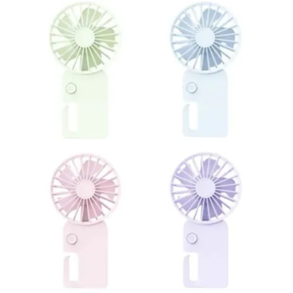 Cooling Handheld Fan With Hook