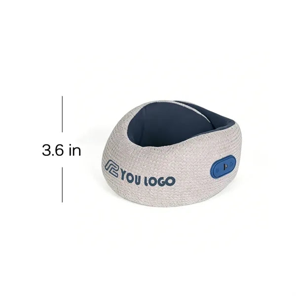 Portable Hot Compress Massage Neck Pillow for Travel Work