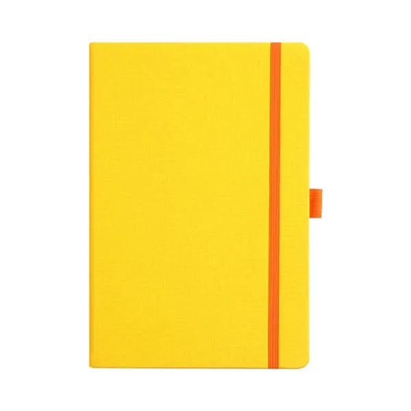 RPET Heathered Journal w/Pen Loop 5.7" x 8.4"
