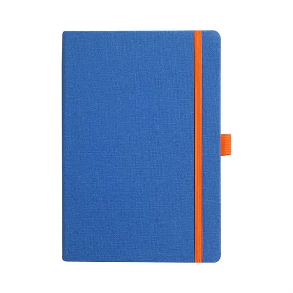 RPET Heathered Journal w/Pen Loop 5.7" x 8.4"