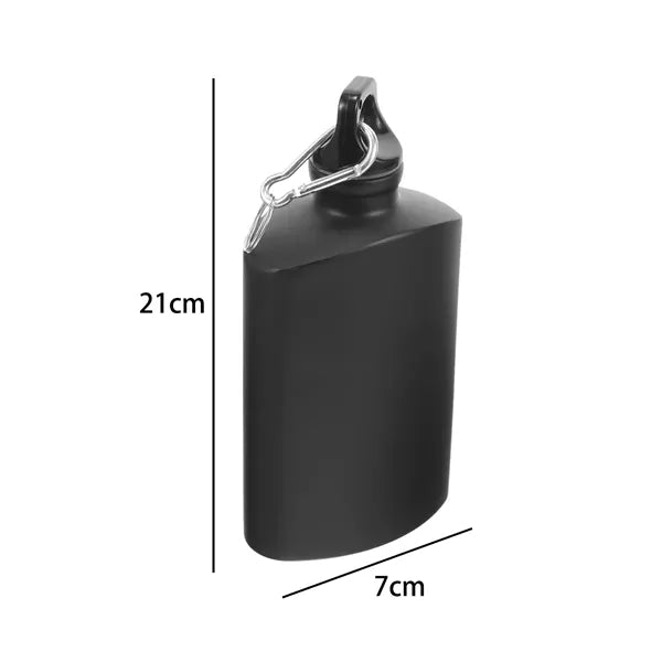 20 oz. Aluminum Sports Bottle with Carabiner Clip