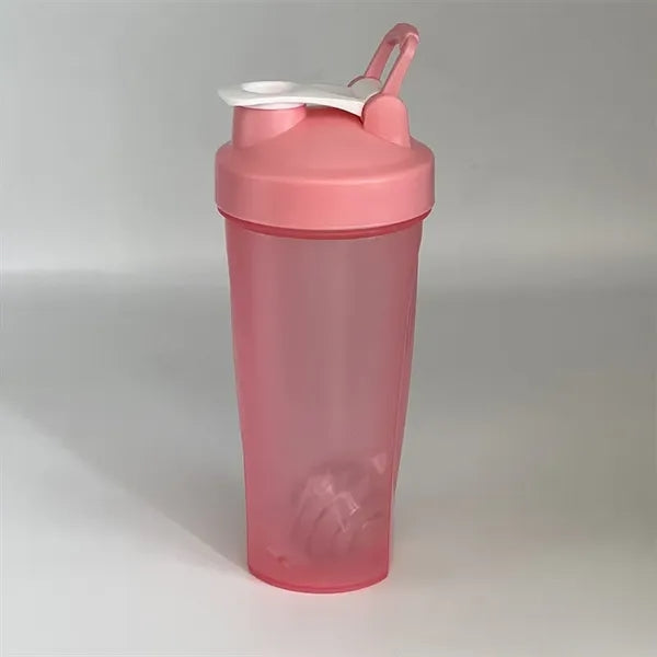 20 oz Shaker Bottles for Protein Mixes with Wire Whisk Ball