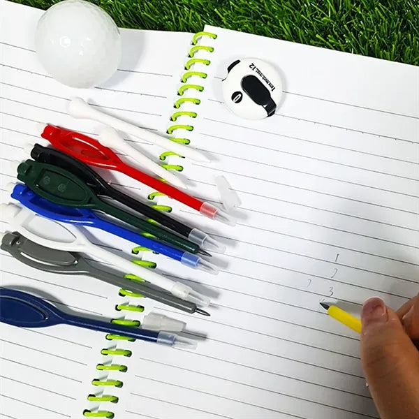 Short Golf Scorecard Pencil With Attached Eraser