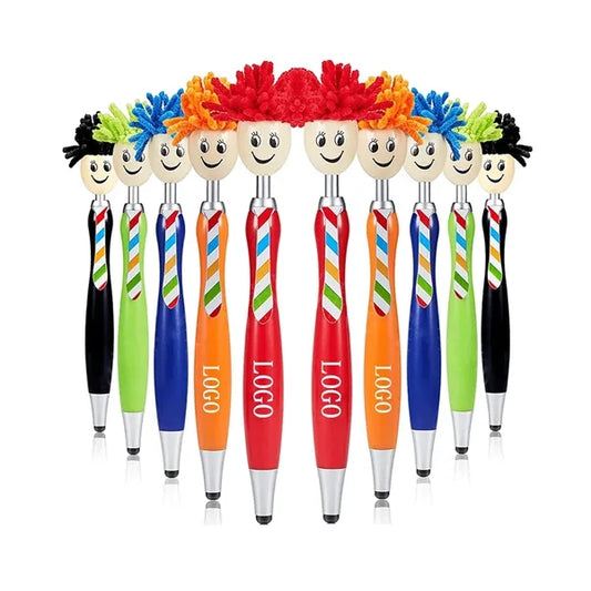 Plush Mophead Ballpoint Pen