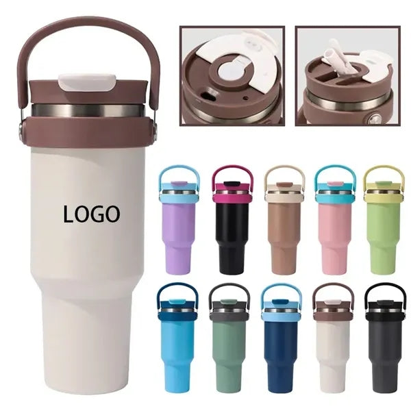 Premium Two Tone 40oz Insulated Tumbler