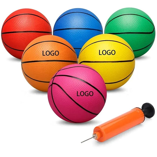 6 Inch PVC Mini Basketball