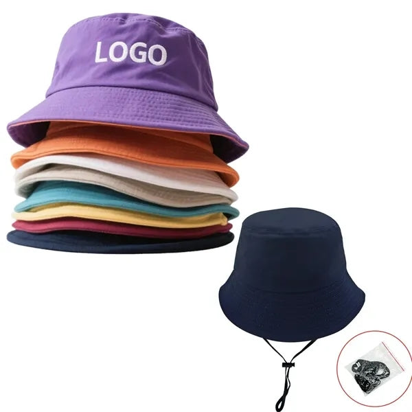 Unisex Summer Cotton Twill Bucket Hat