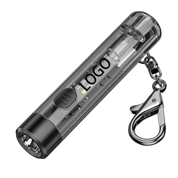 Mini Rechargeable USB Keychain Light