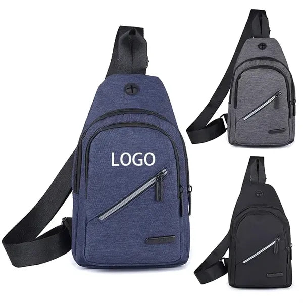 Waterproof Oxford Crossbody Sling Backpack