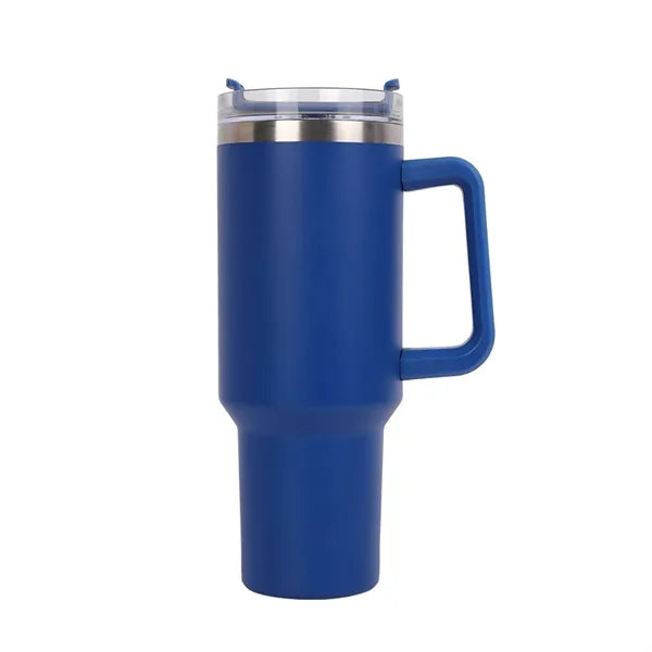 40oz Tumbler with Handle and Straw for Car Cup Holder