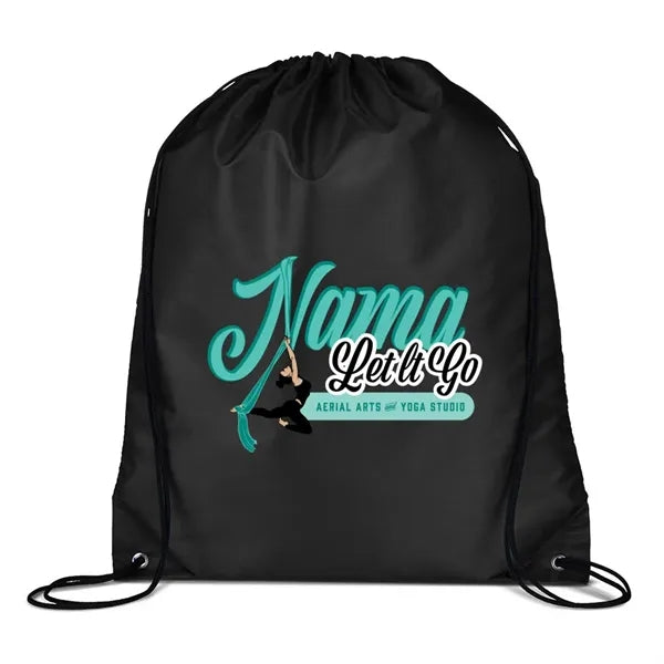 Full Color Drawstring Cinch up Backpack