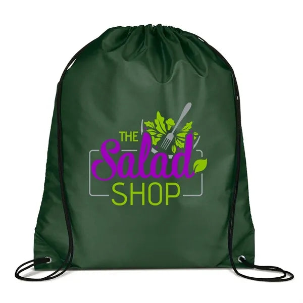 Full Color Drawstring Cinch up Backpack