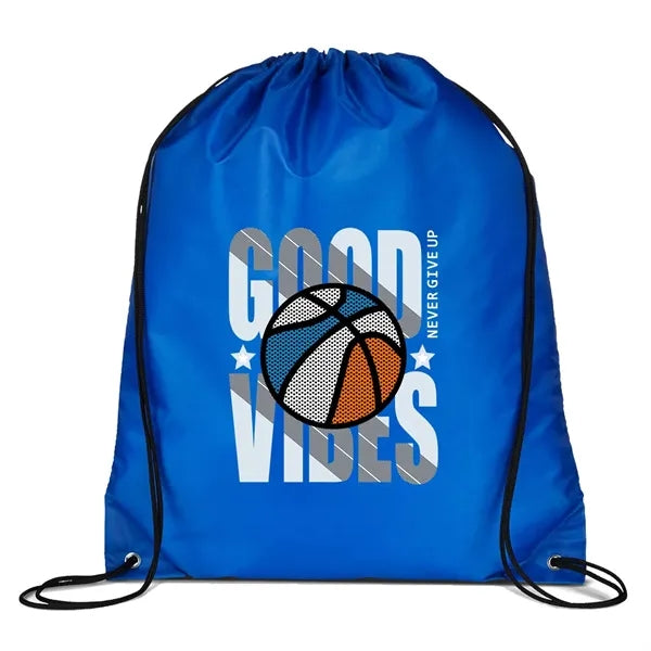 Full Color Drawstring Cinch up Backpack