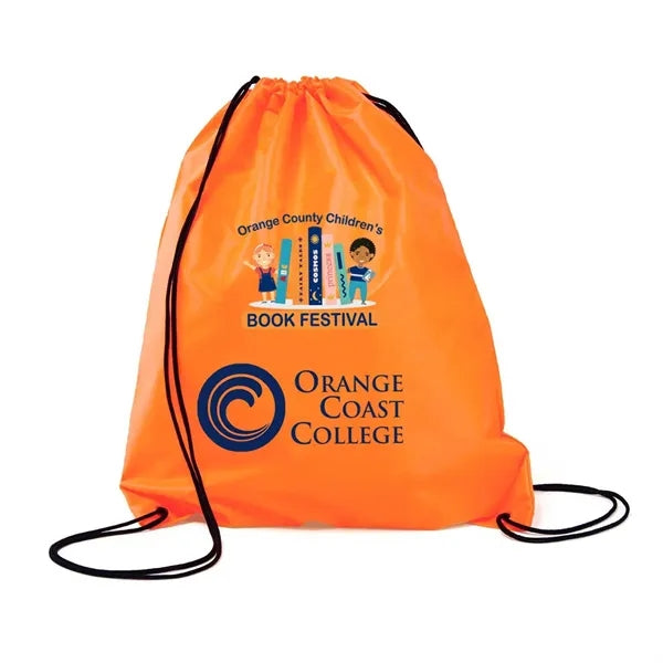 Full Color Drawstring Cinch up Backpack