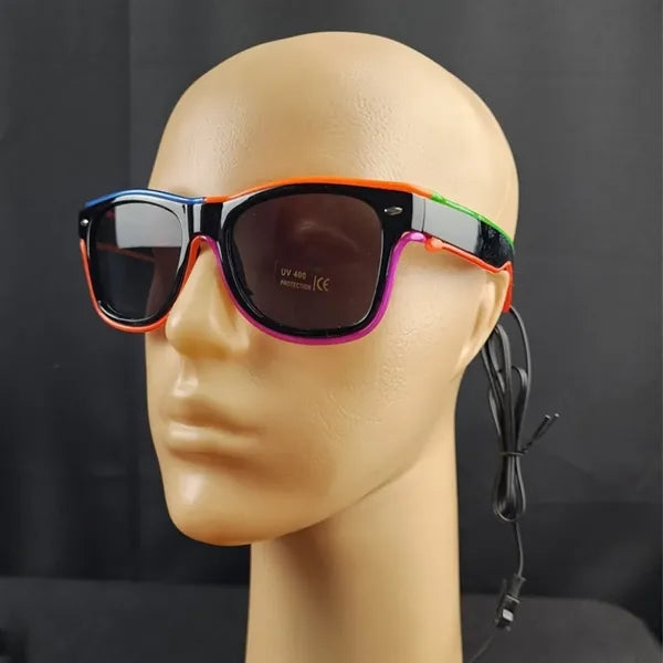 LED Light Up Flashing Party Glasses