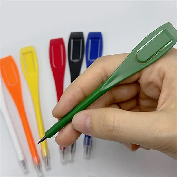 Premium Golf Scorecard Pencil With Eraser Clip