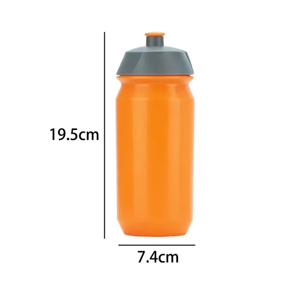 17 oz. Sports Water Bottle with Push Cap Lid