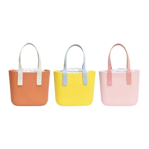 Waterproof Washable EVA Rubber Beach Boat Tote Bag