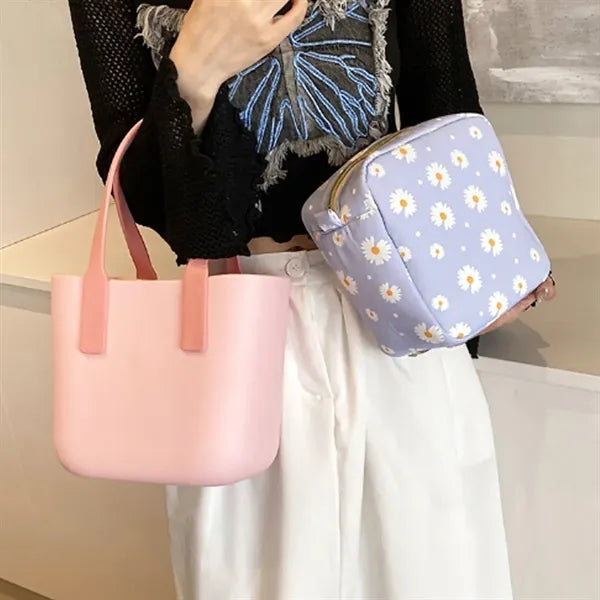 Waterproof Washable EVA Rubber Beach Boat Tote Bag