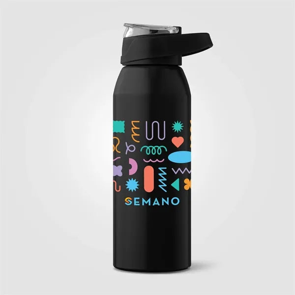 Lyse Recycled Stainless Steel Sport Bottle - 24 oz. ColorJet
