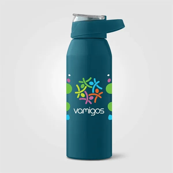 Lyse Recycled Stainless Steel Sport Bottle - 24 oz. ColorJet