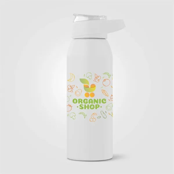 Lyse Recycled Stainless Steel Sport Bottle - 24 oz. ColorJet