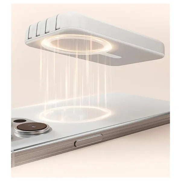 10000mAh Magnetic Wireless Power Bank With Built-In Cables