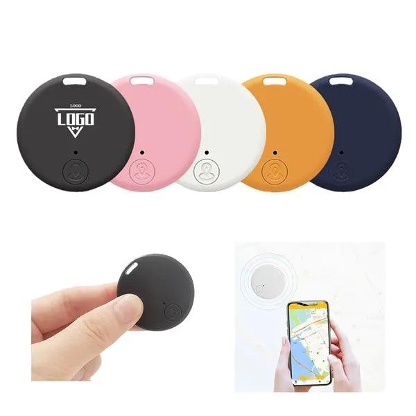 Round Item Tracker With Two-Way Alarm And Long Range
