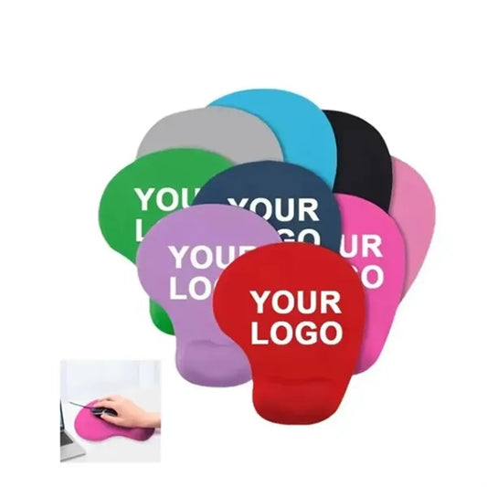 Silicone wrist rest mouse pad