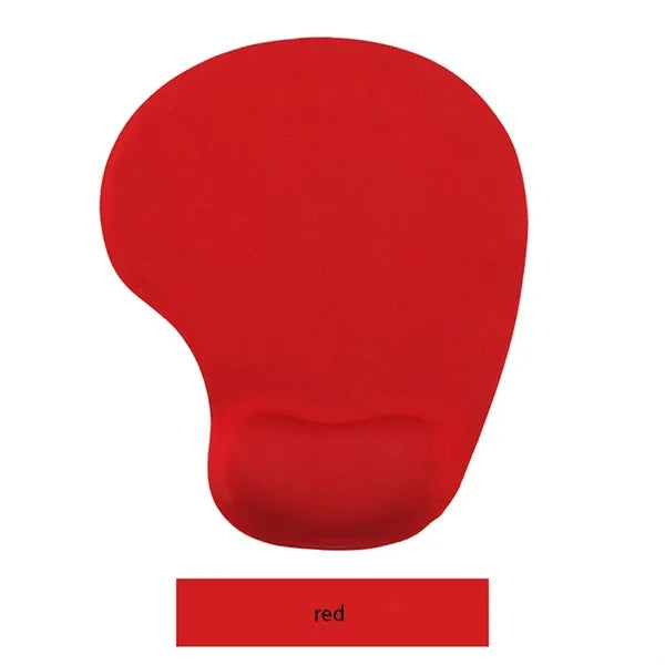 Silicone wrist rest mouse pad