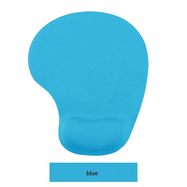 Silicone wrist rest mouse pad