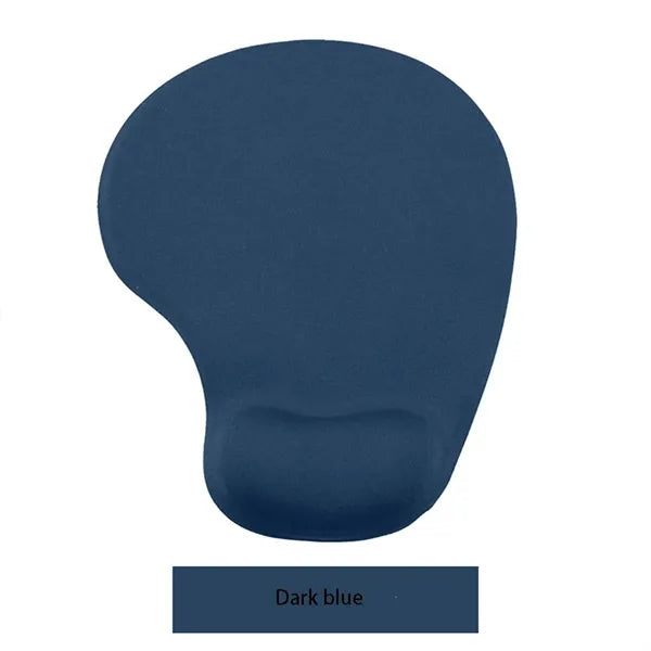 Silicone wrist rest mouse pad