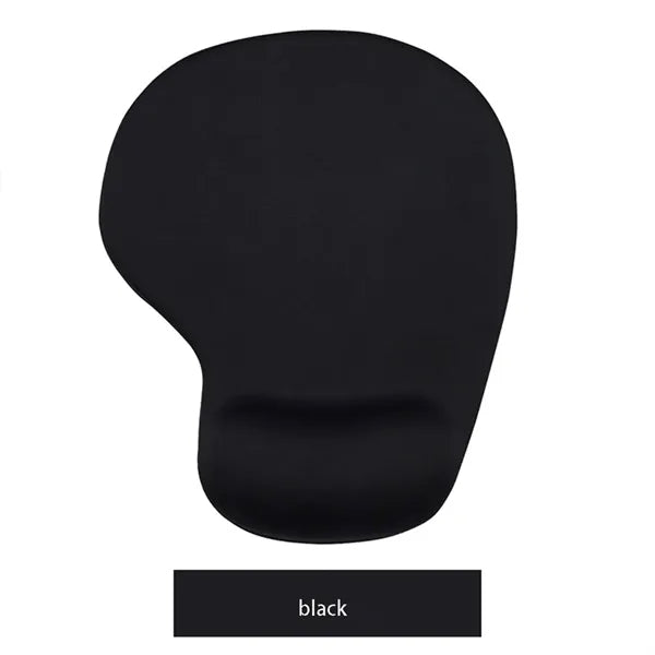 Silicone wrist rest mouse pad