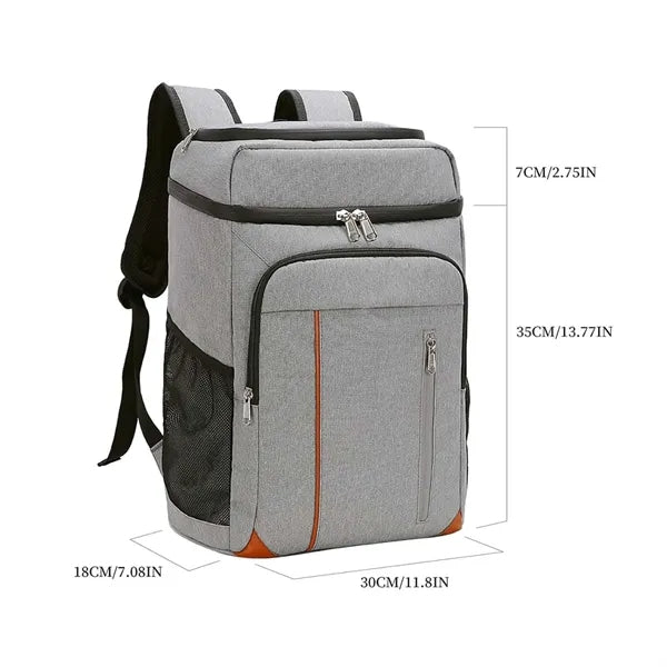 32 Can Dual Compartment Insulated Backpack Cooler
