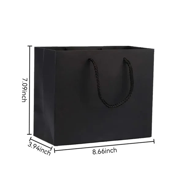 Elegant paper gift bags with handle large for birthday party