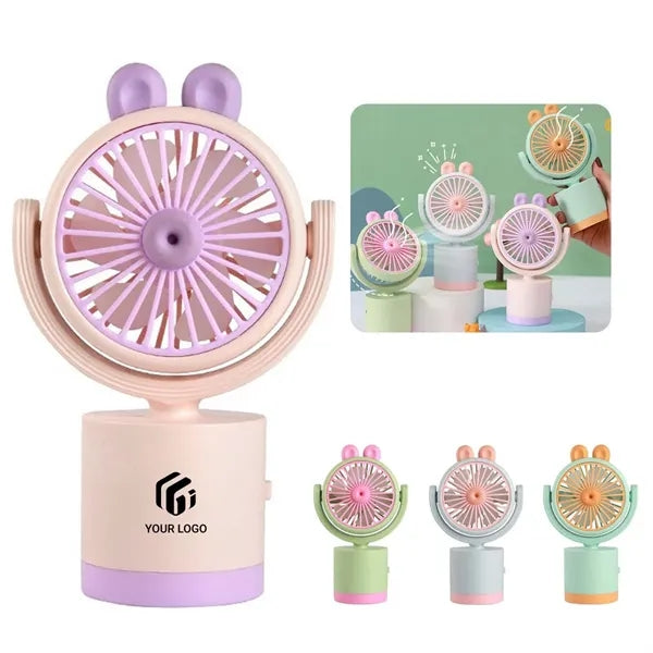Party favors angle adjustable portable handheld desk fan