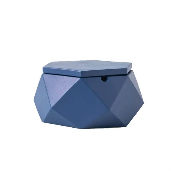 Diamond Shaped Cement Ashtray