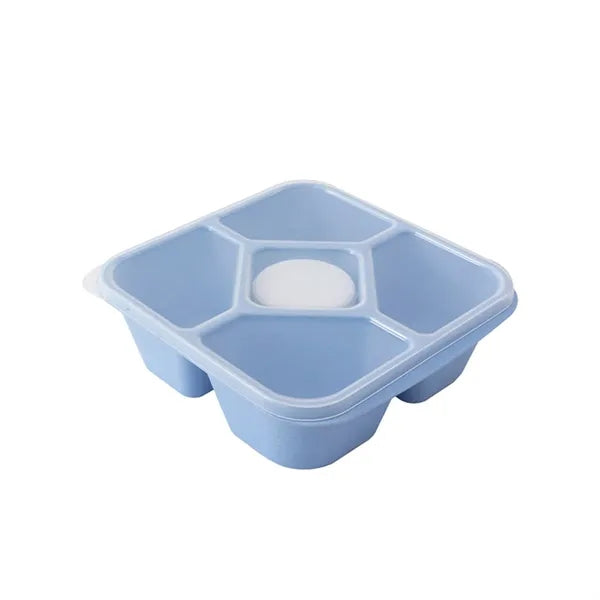 Wheat Straw BPA-Free 5 Compartments Bento Snack Boxes