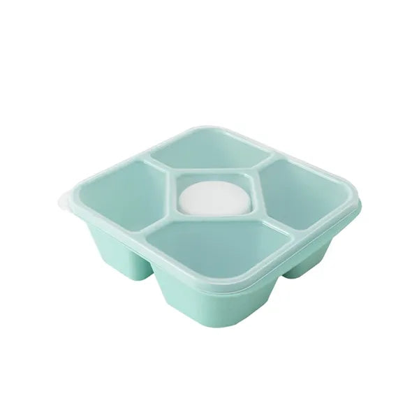 Wheat Straw BPA-Free 5 Compartments Bento Snack Boxes