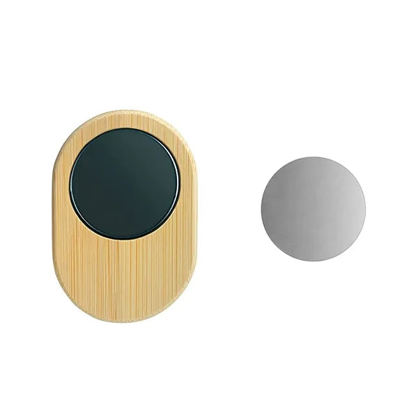 Bamboo Wood Magnetic Car Phone Holder