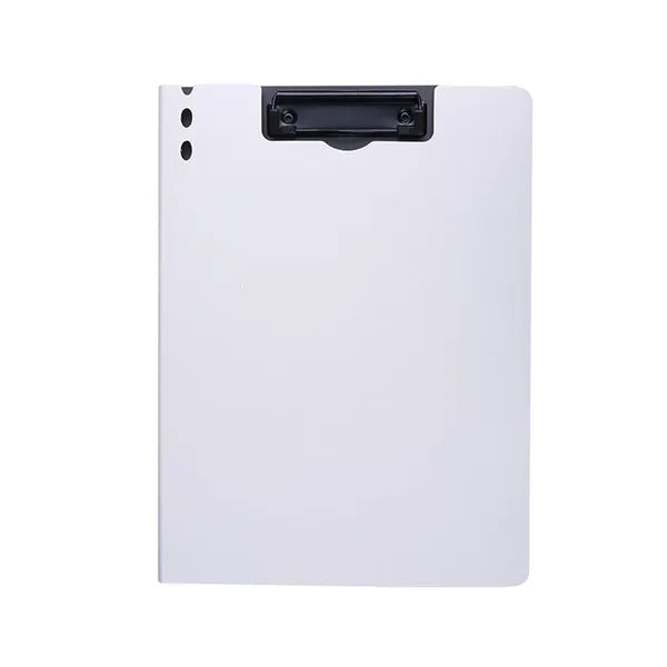 A4 Portable Lightweight Foldable Plastic Clipboard Folio