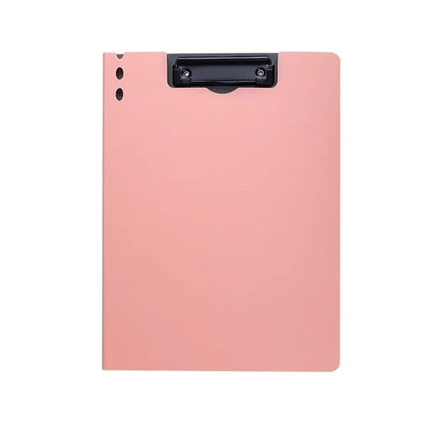 A4 Portable Lightweight Foldable Plastic Clipboard Folio