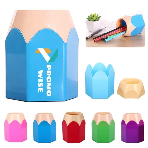Multifunctional Round Pencil Holder For Colored-Pencils
