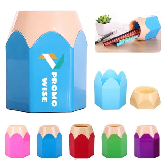 Multifunctional Round Pencil Holder For Colored-Pencils
