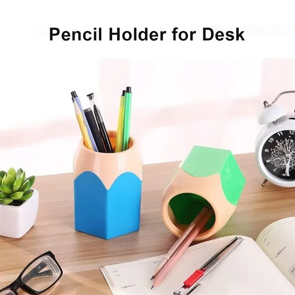 Multifunctional Round Pencil Holder For Colored-Pencils