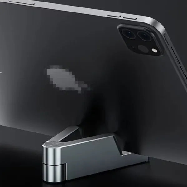 V-Shaped Aluminum Alloy Foldable Mobile Phone Holder