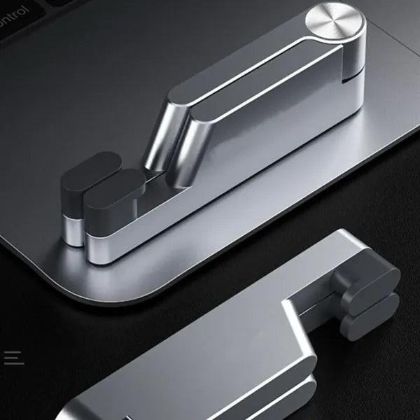 V-Shaped Aluminum Alloy Foldable Mobile Phone Holder