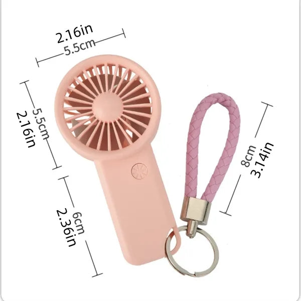 Portable Mini Fan with Keychain