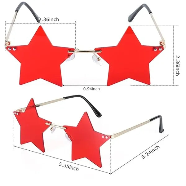 New Christmas Pumpkin Pentagram Funny Sunglasses